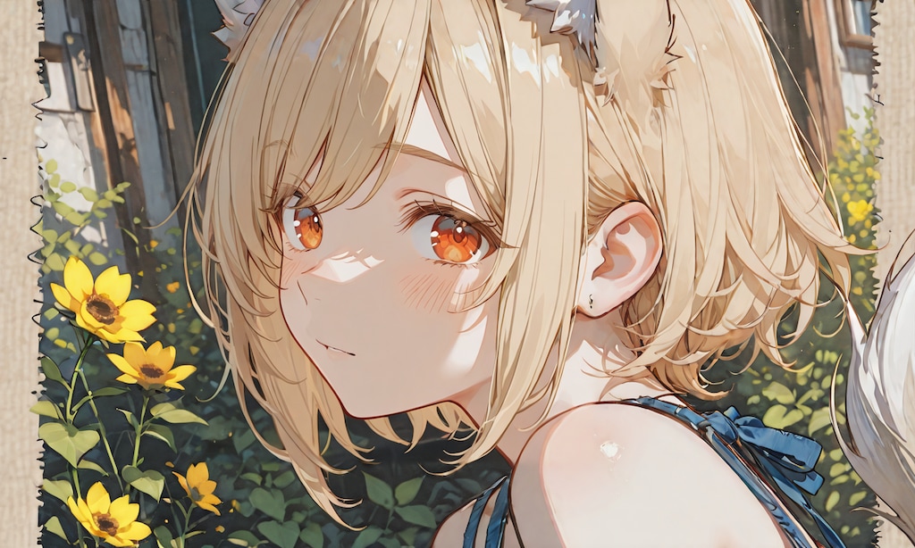 横顔