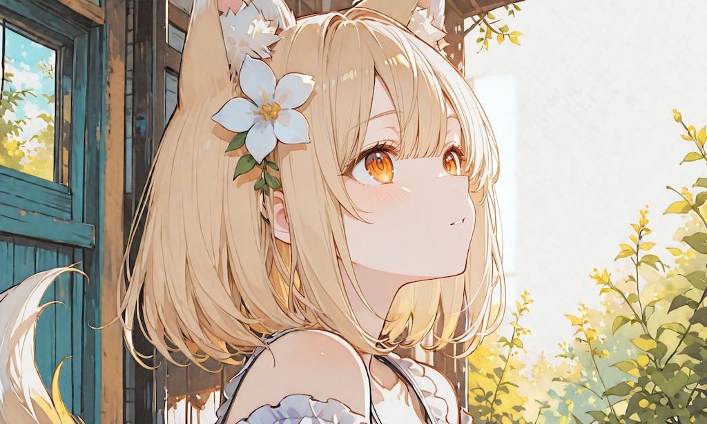 横顔