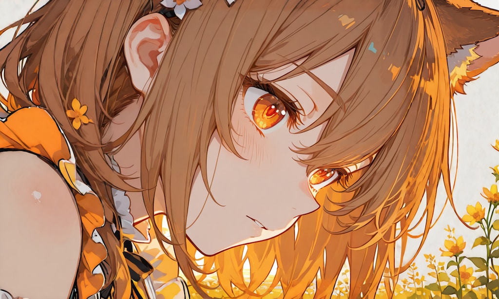 横顔
