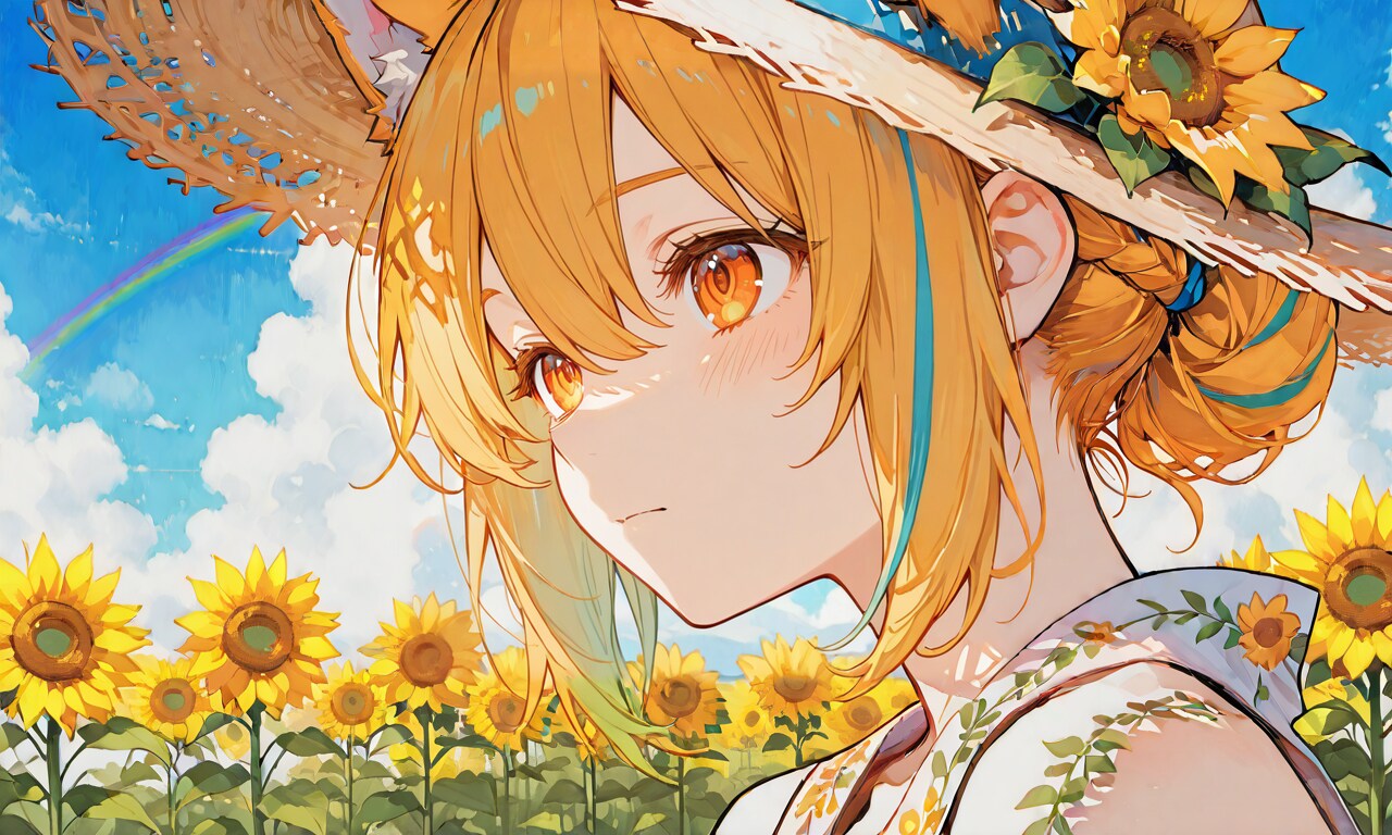 横顔