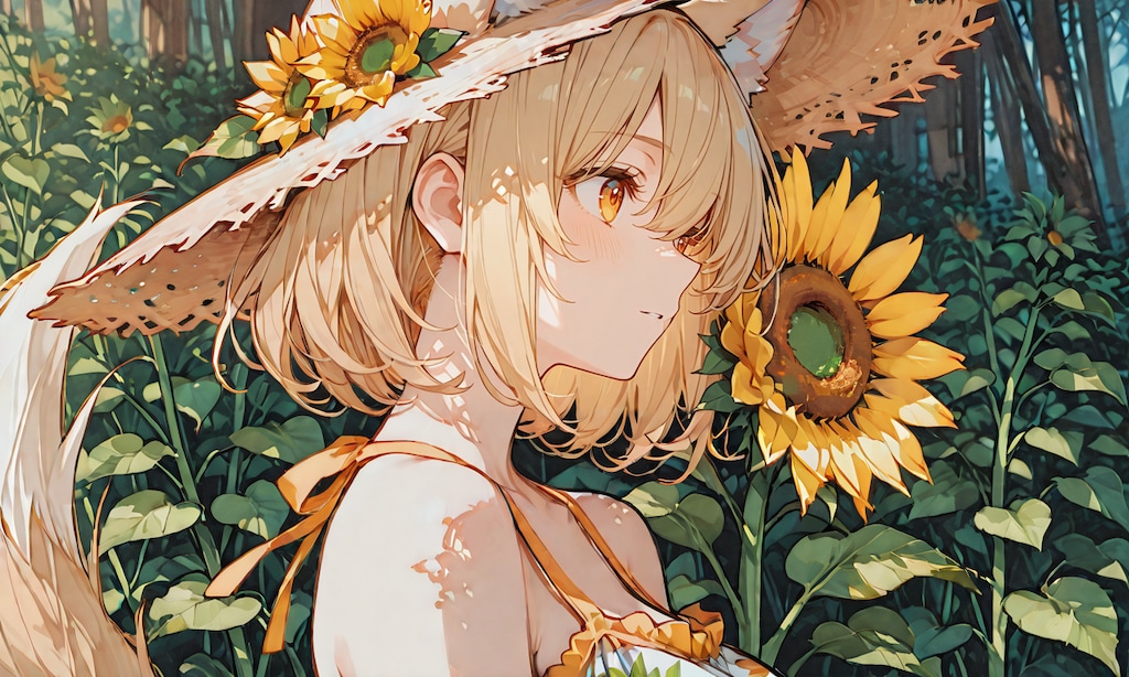 横顔
