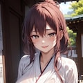 濡れ透け巫女part2 3枚目