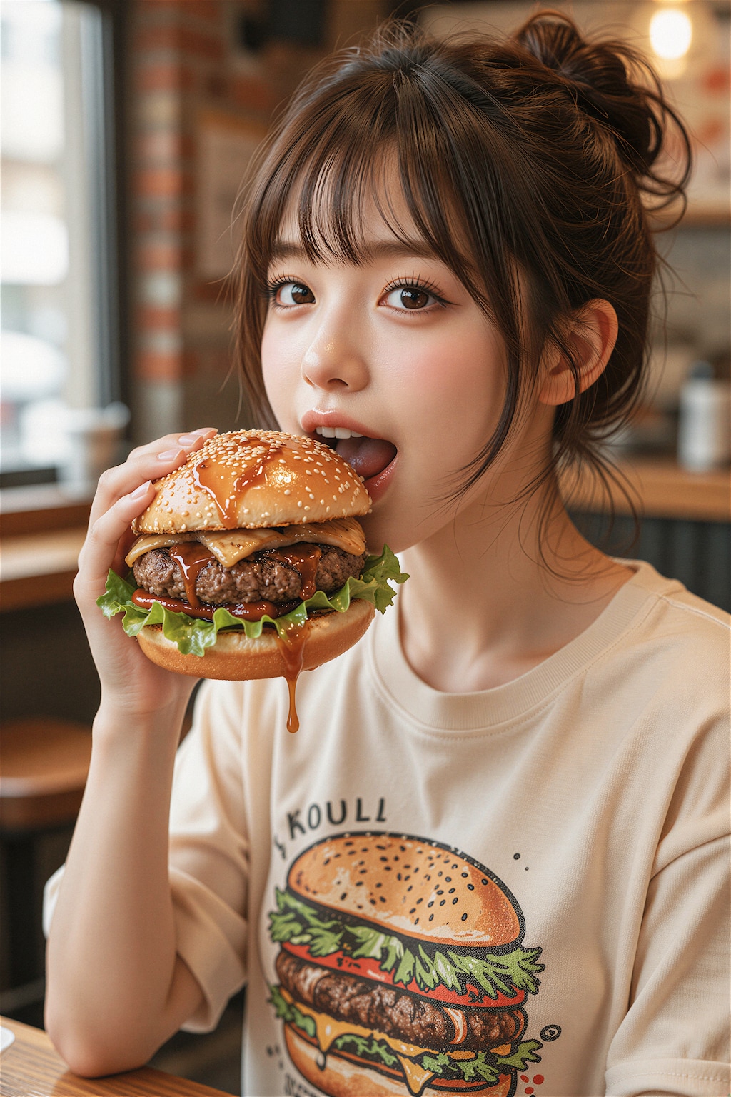 ハンバーガーの日！