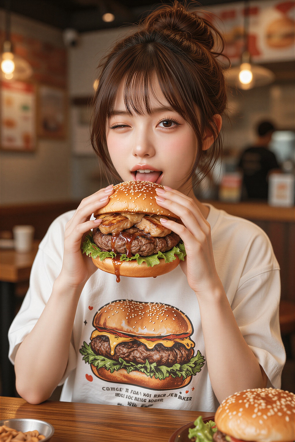 ハンバーガーの日！