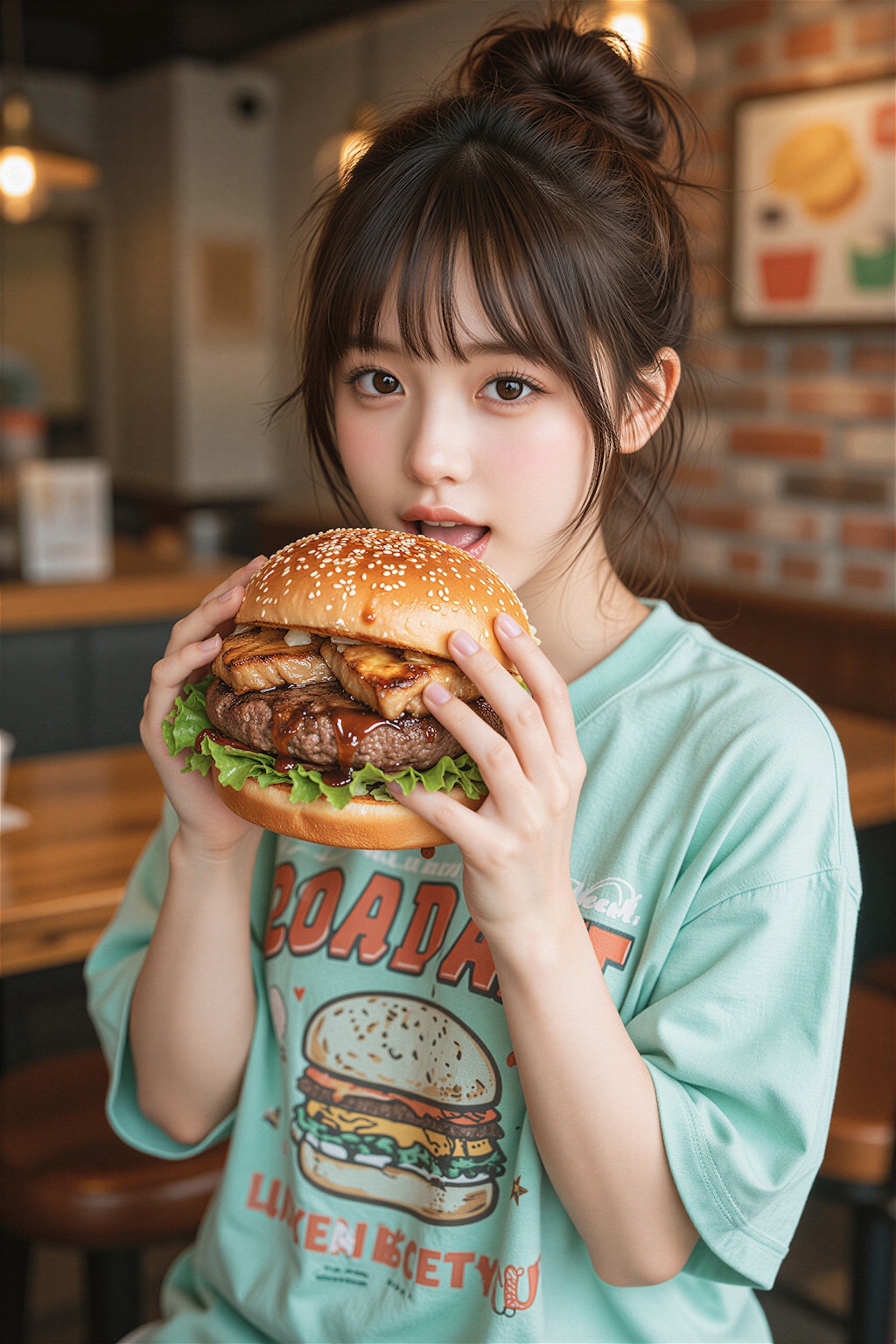 ハンバーガーの日！