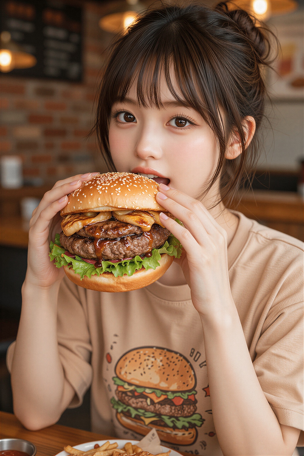 ハンバーガーの日！