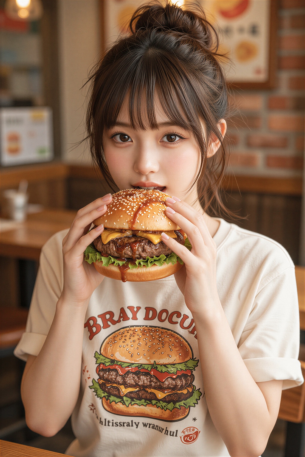 ハンバーガーの日！