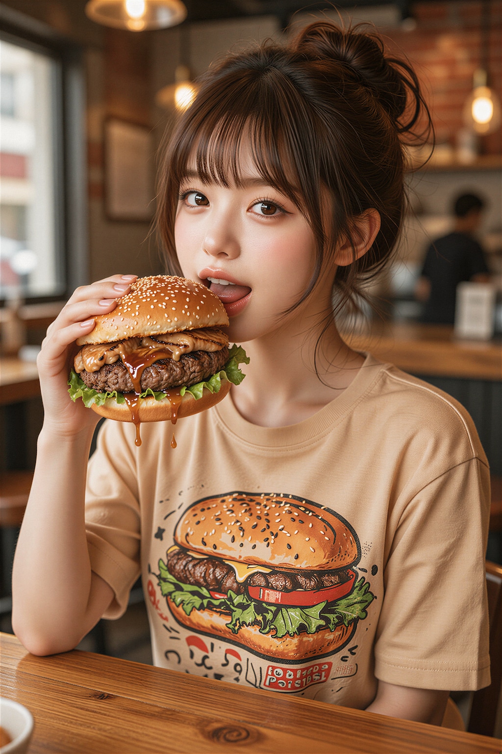 ハンバーガーの日！