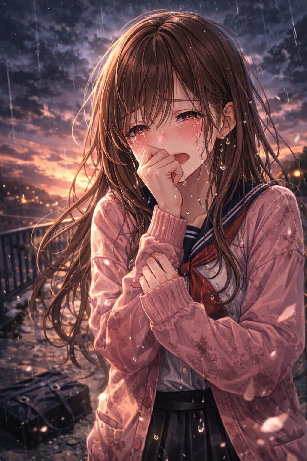 泣き