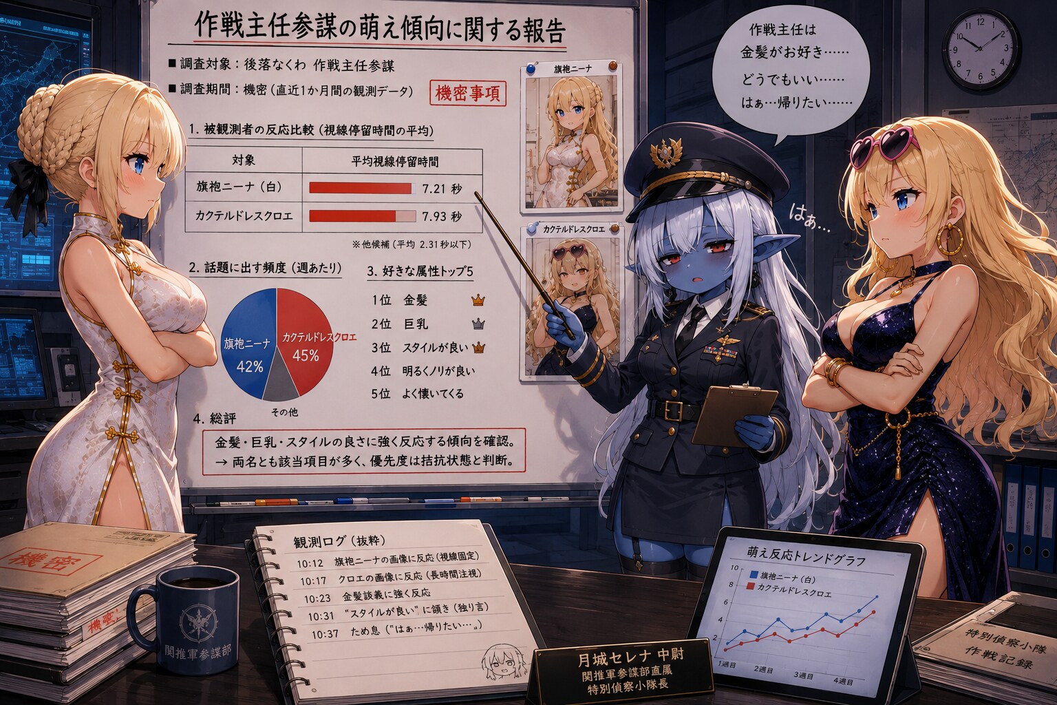 萌え傾向に関する報告 | の人気AIイラスト・グラビア