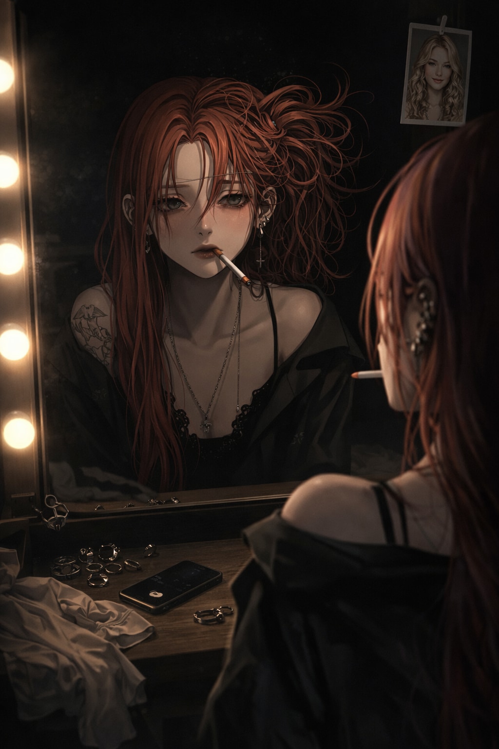 十朱リラと、鏡の中の別人。