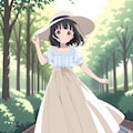 お散歩、小春ちゃん 3枚目