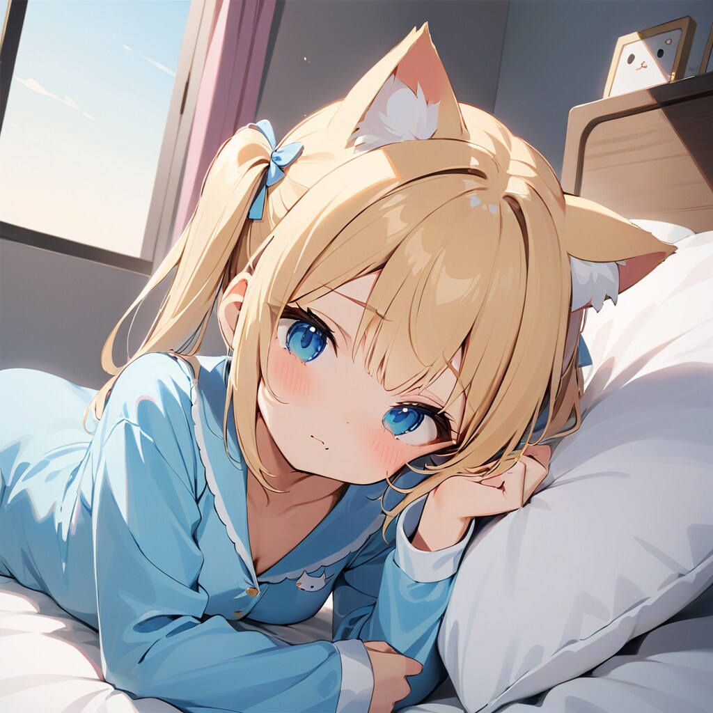 こるり「寒い眠い」まや「起き上がれ」 | の人気AIイラスト・グラビア