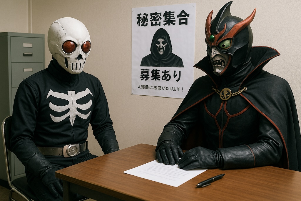 [張り紙見たよ]めんせつ