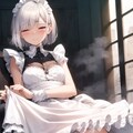 【事後】夜景を歩くメイドさん 2枚目