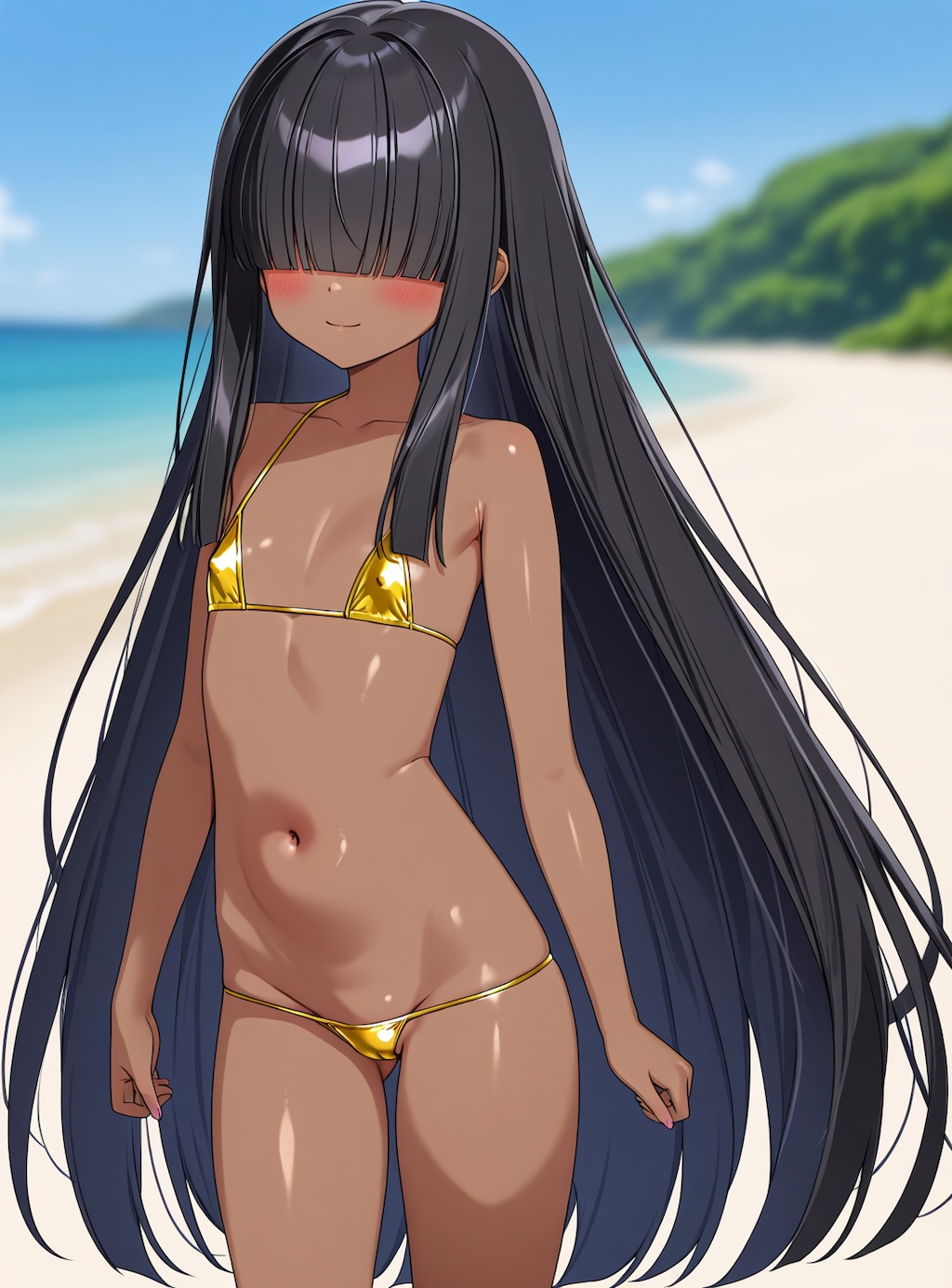 とにかく金ビキニ