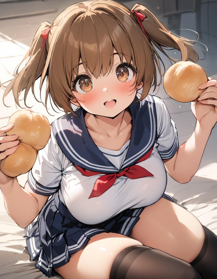 セーラー服とお饅頭