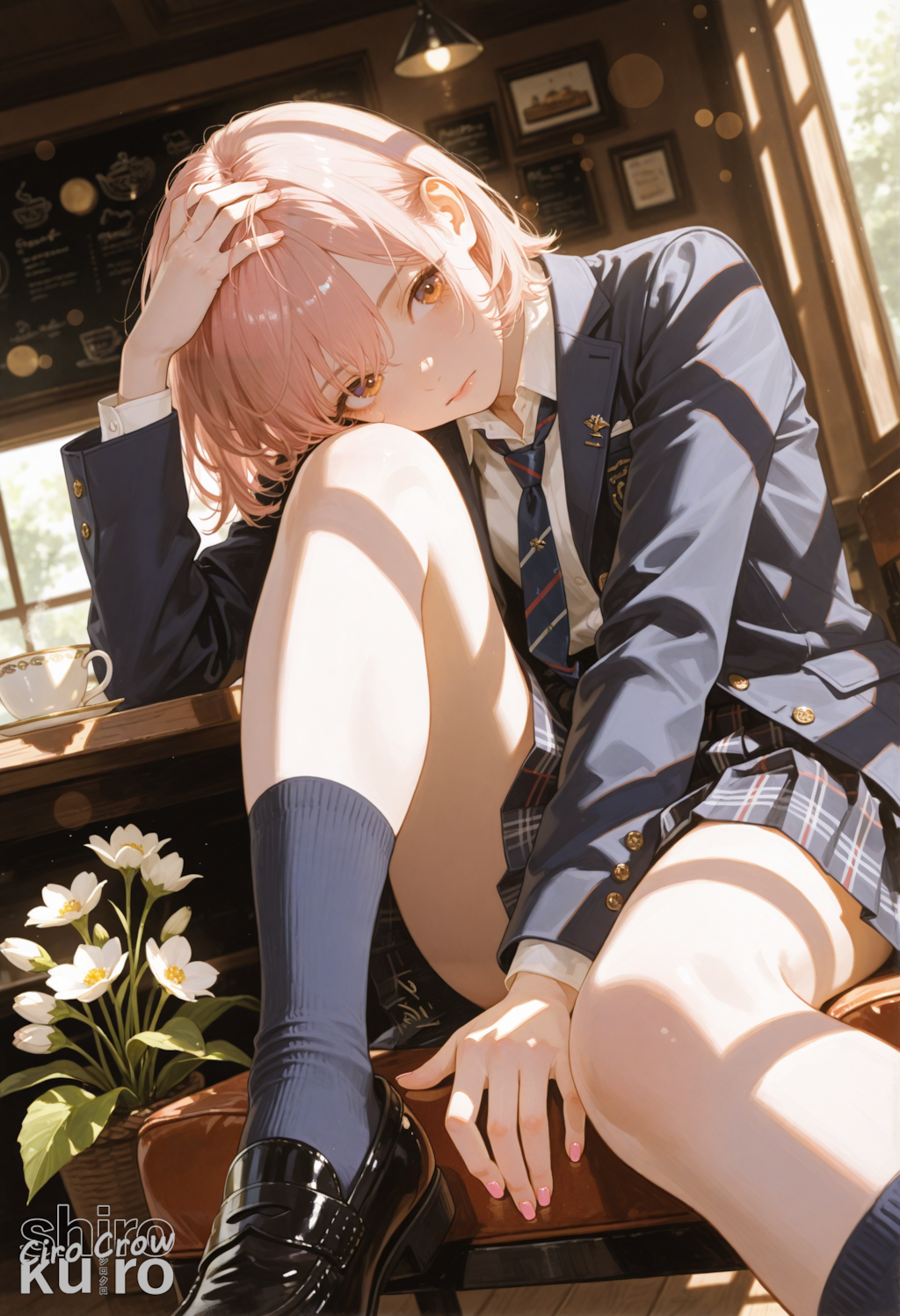 木漏れ日の窓辺