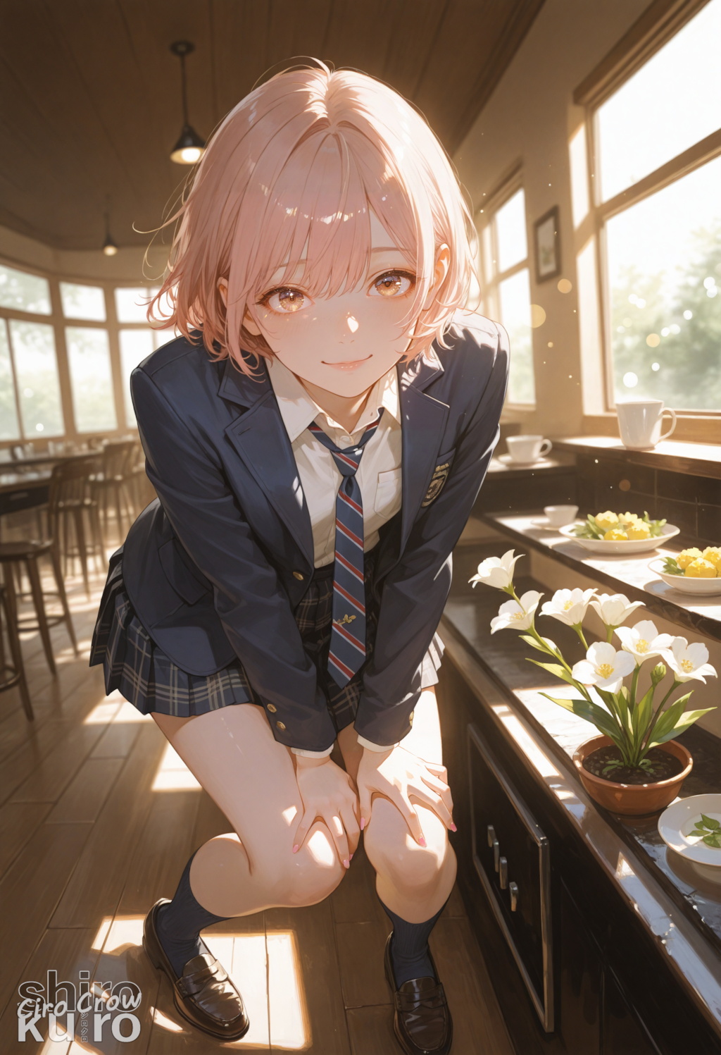 木漏れ日の窓辺