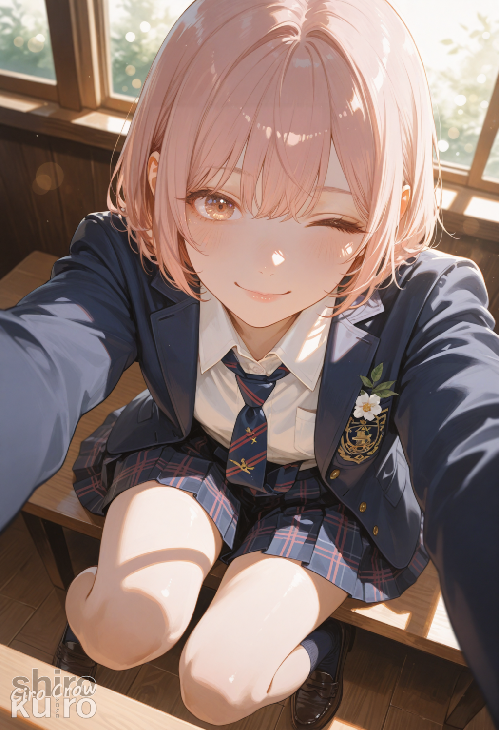 木漏れ日の窓辺