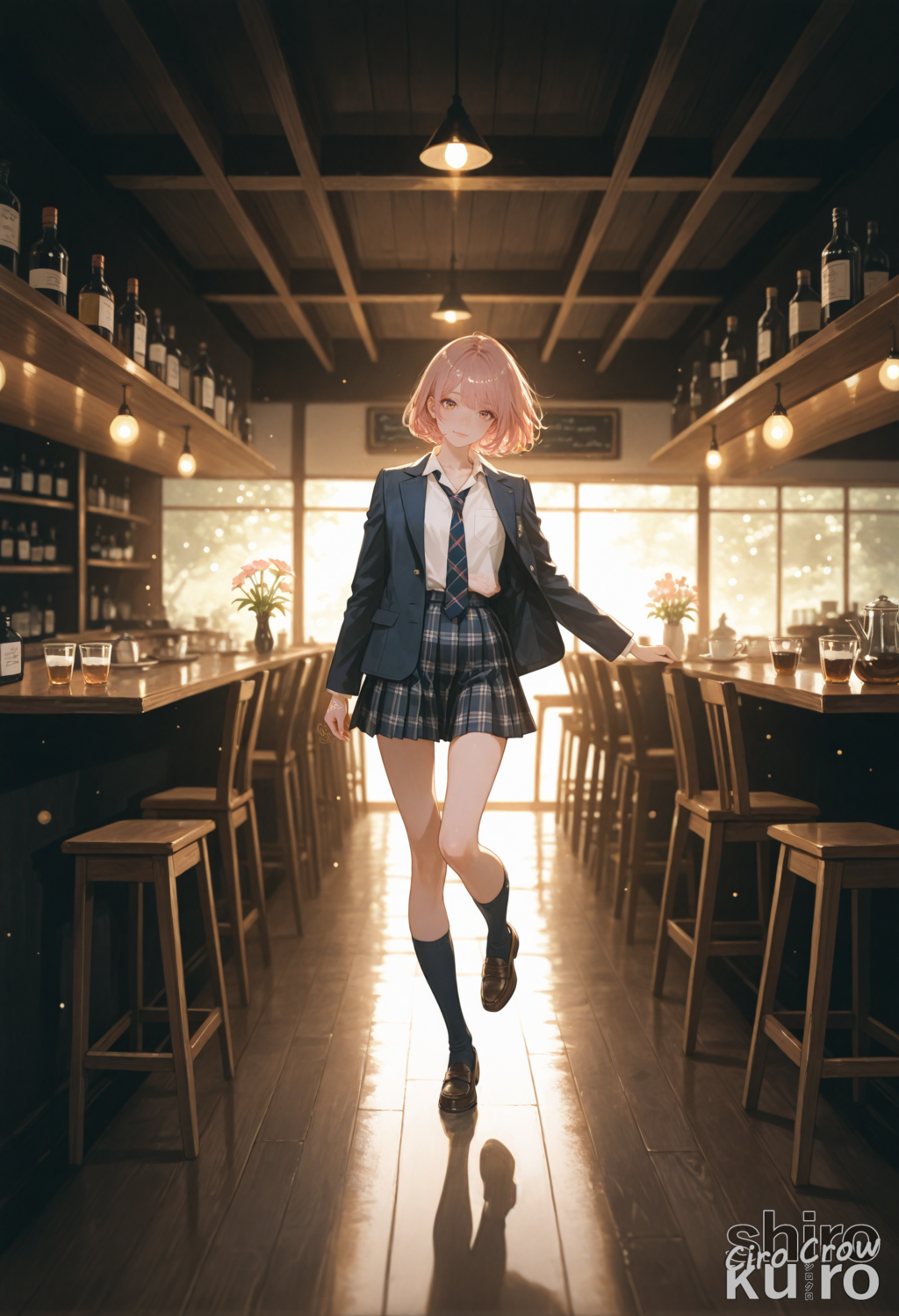 木漏れ日の窓辺