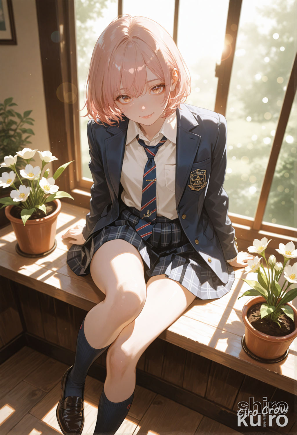 木漏れ日の窓辺