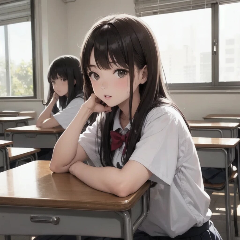 あ～お兄ちゃん　何か用？