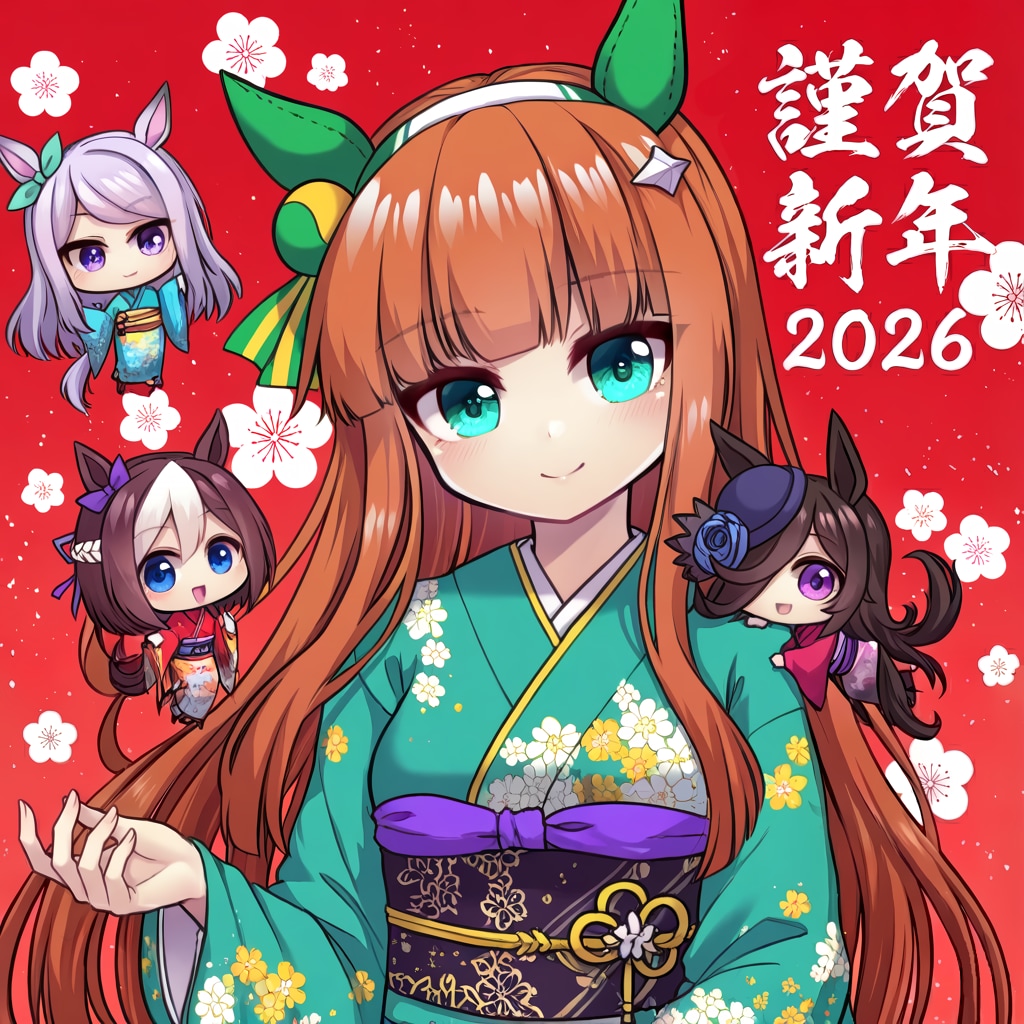 あけましてウマ娘 | の人気AIイラスト・グラビア