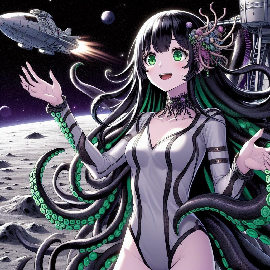 月面着陸は最初の一歩、そしていつかは・・・(Landing on the moon was the first step, and one day...)