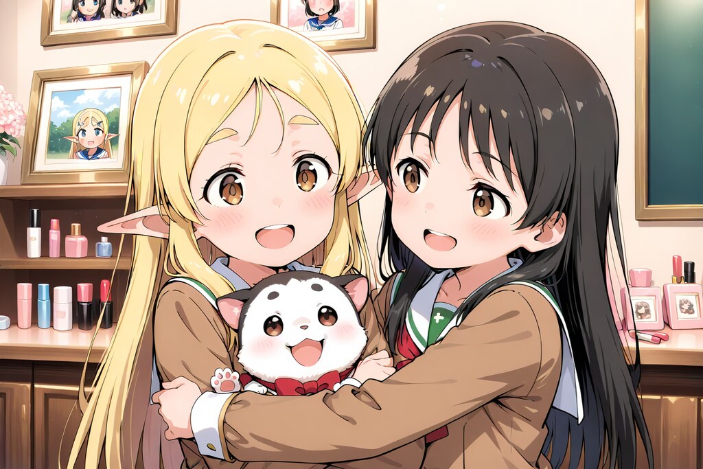 エルフと黒髪　02