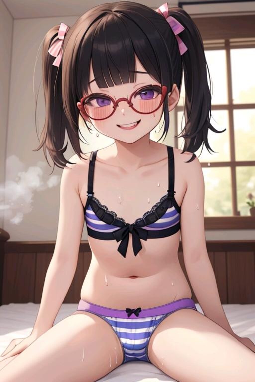 下着のオリキャラちゃん