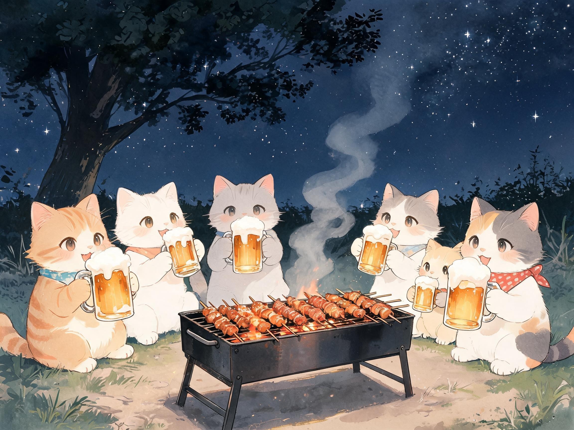 夏は生ビール！