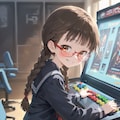 委員長ちゃんはエミリーちゃんとゲームで対決したい 3枚目