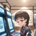 委員長ちゃんはエミリーちゃんとゲームで対決したい 2枚目