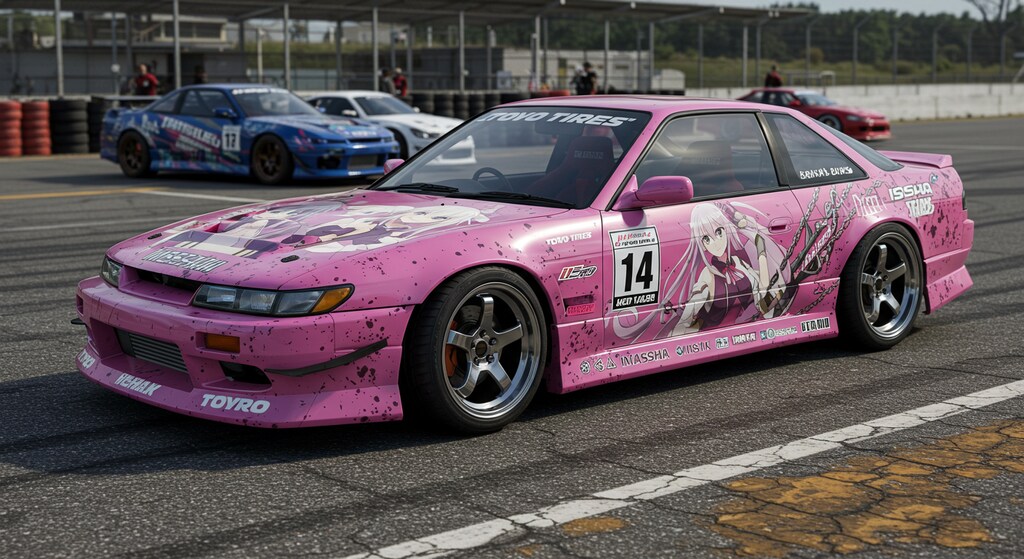 S13シルビア痛車