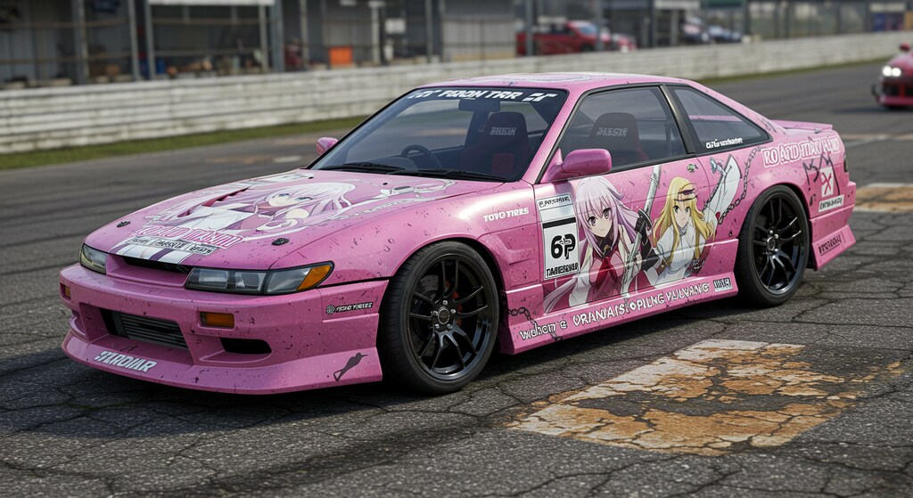 S13シルビア痛車