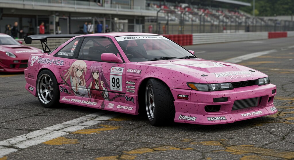 S13シルビア痛車