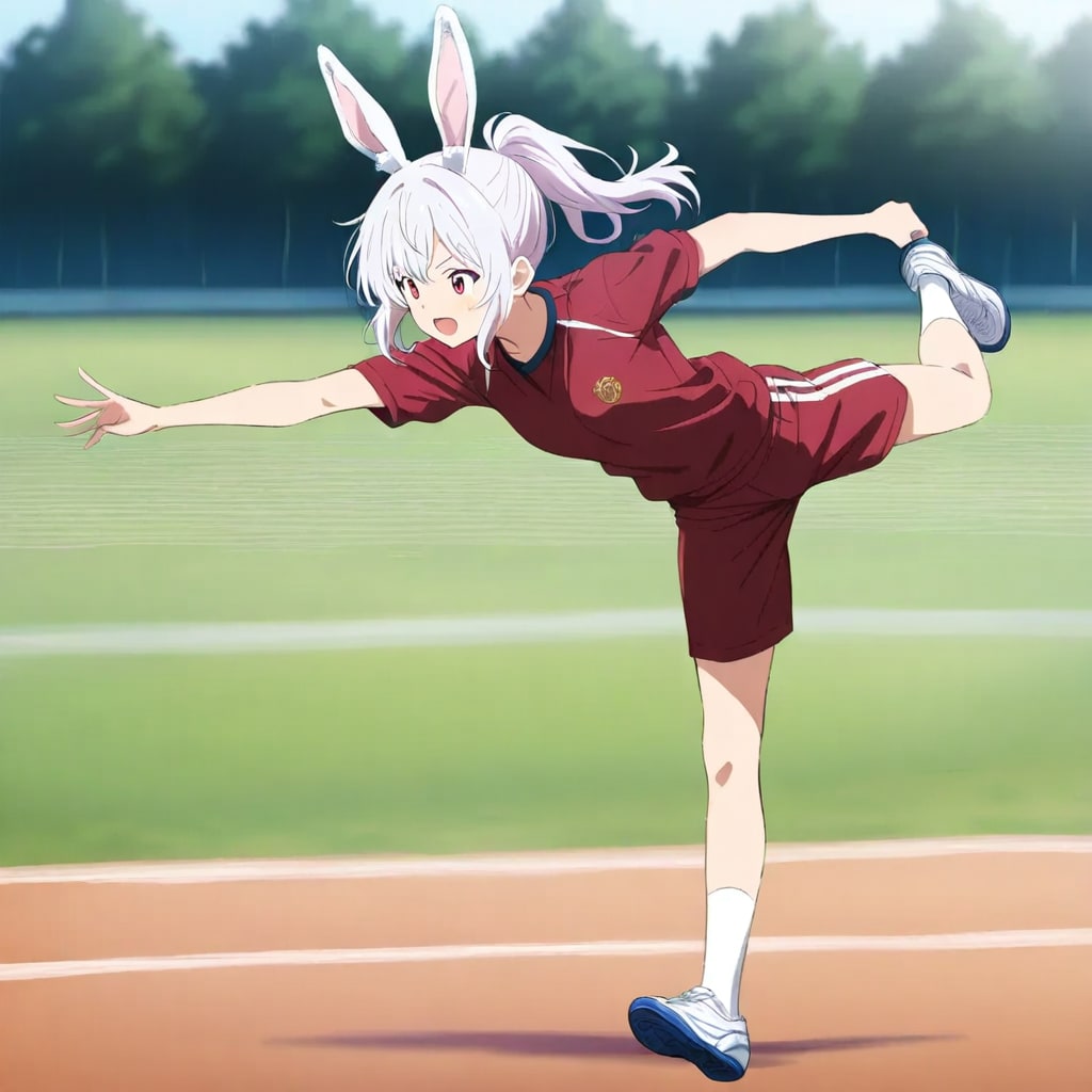 バトンを渡した直後