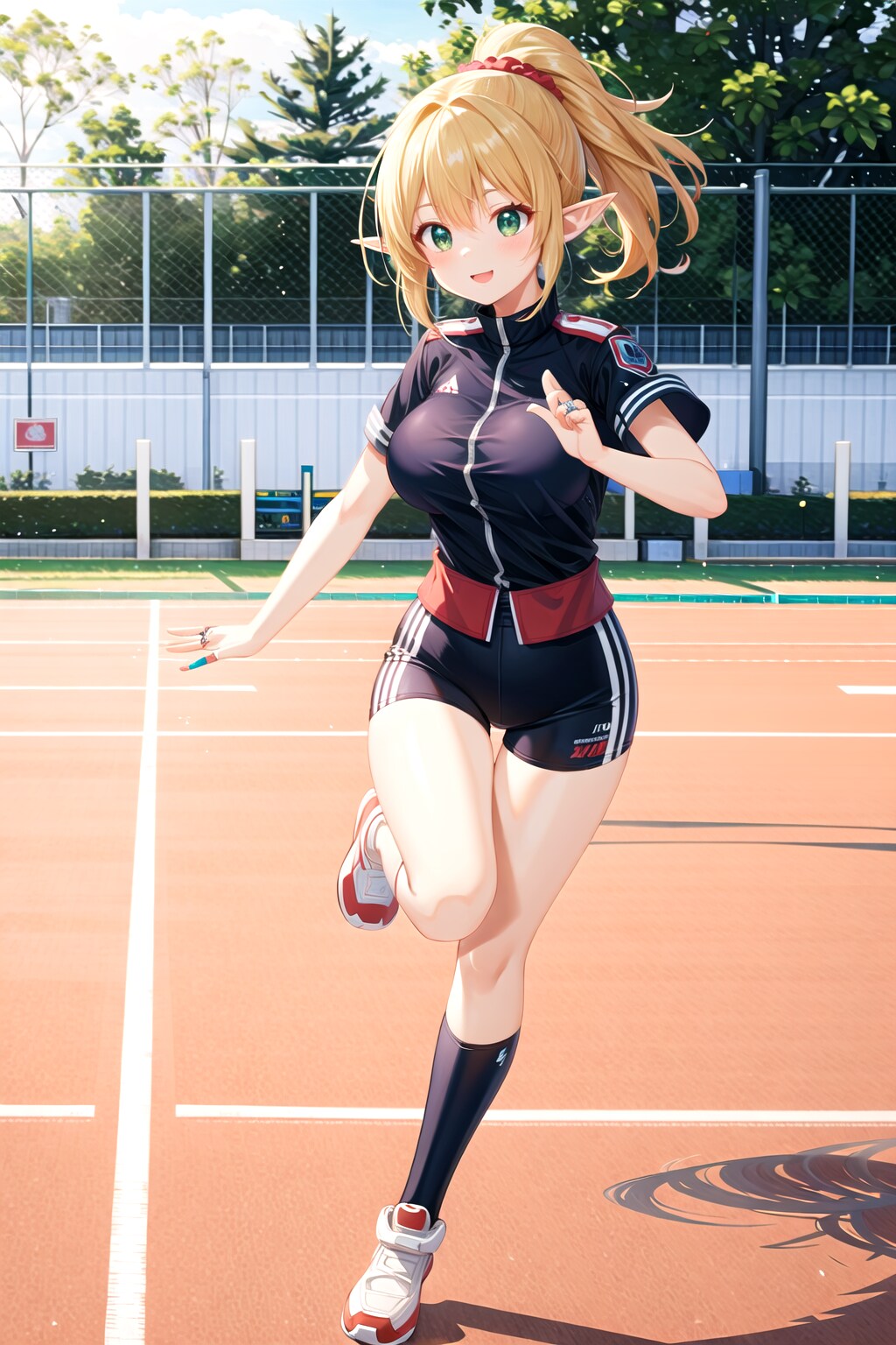 全力疾走エルフの若奥様