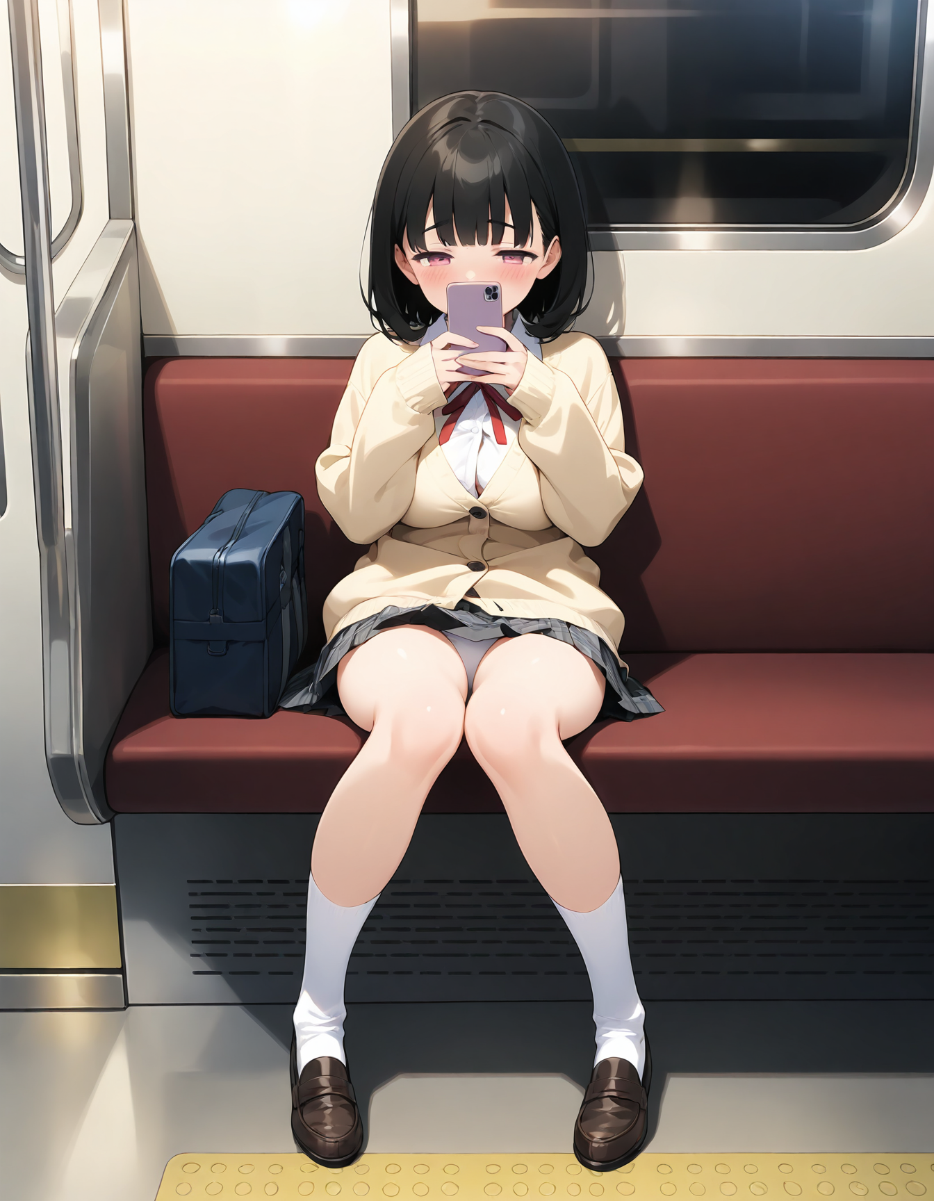 目の前のボブ
