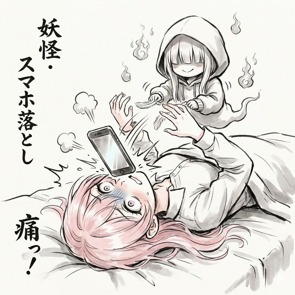 妖怪スマホ落とし
