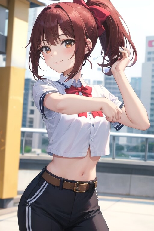 かっこかわいい韓国テコンドー美少女イ・ソア（李瑞雅）　ソウル市内でテコンドー演武！