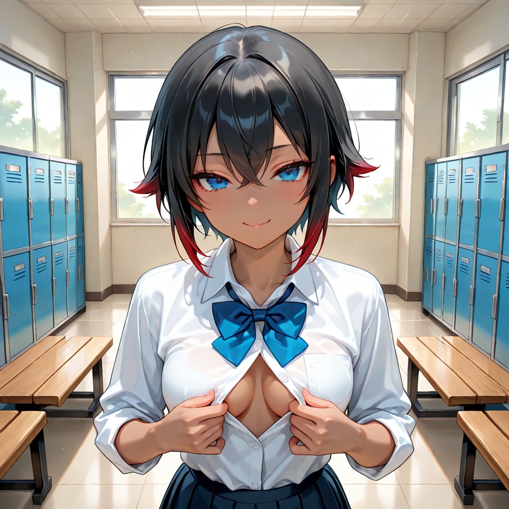着替えるんだけど…いつまで見てるつもり？