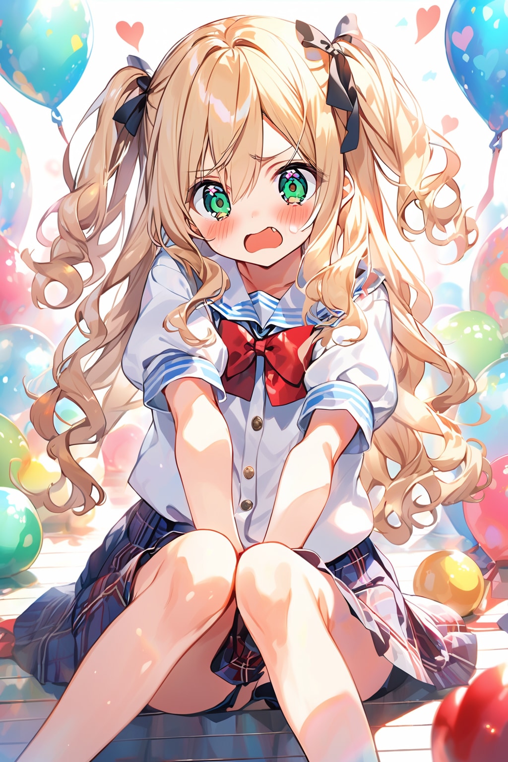 こら～、見たでしょ！？