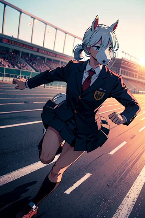 ウマ...女...？