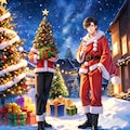 クリスマスイブの、黒髪短髪男性2024★その1(8枚) 6枚目
