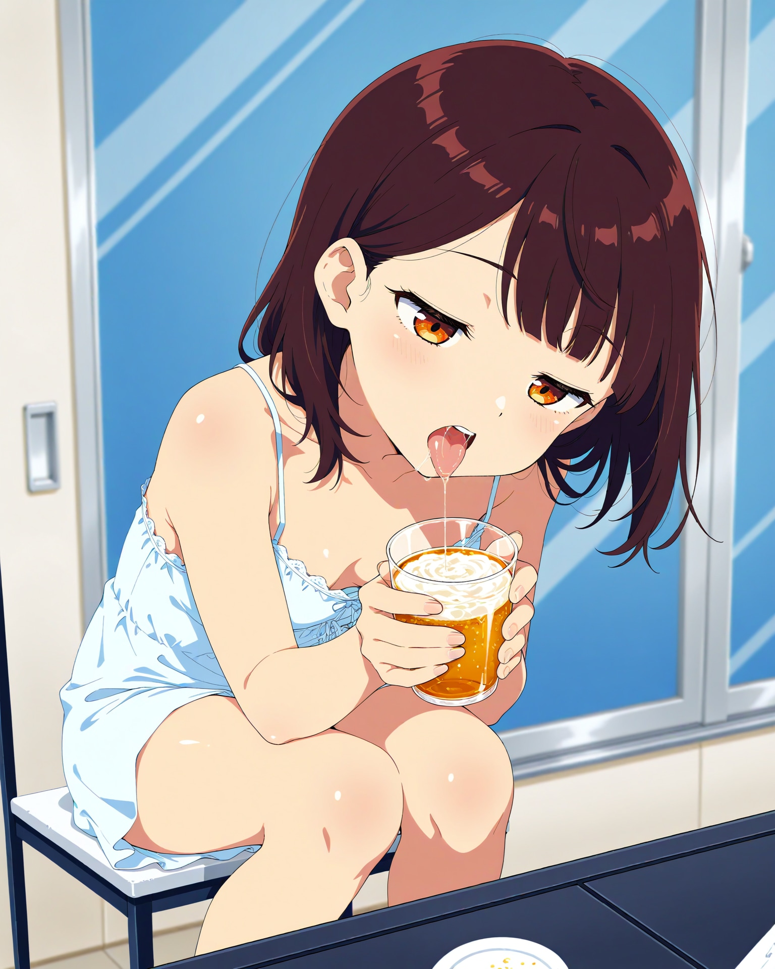 好きな人との間接キス狙い