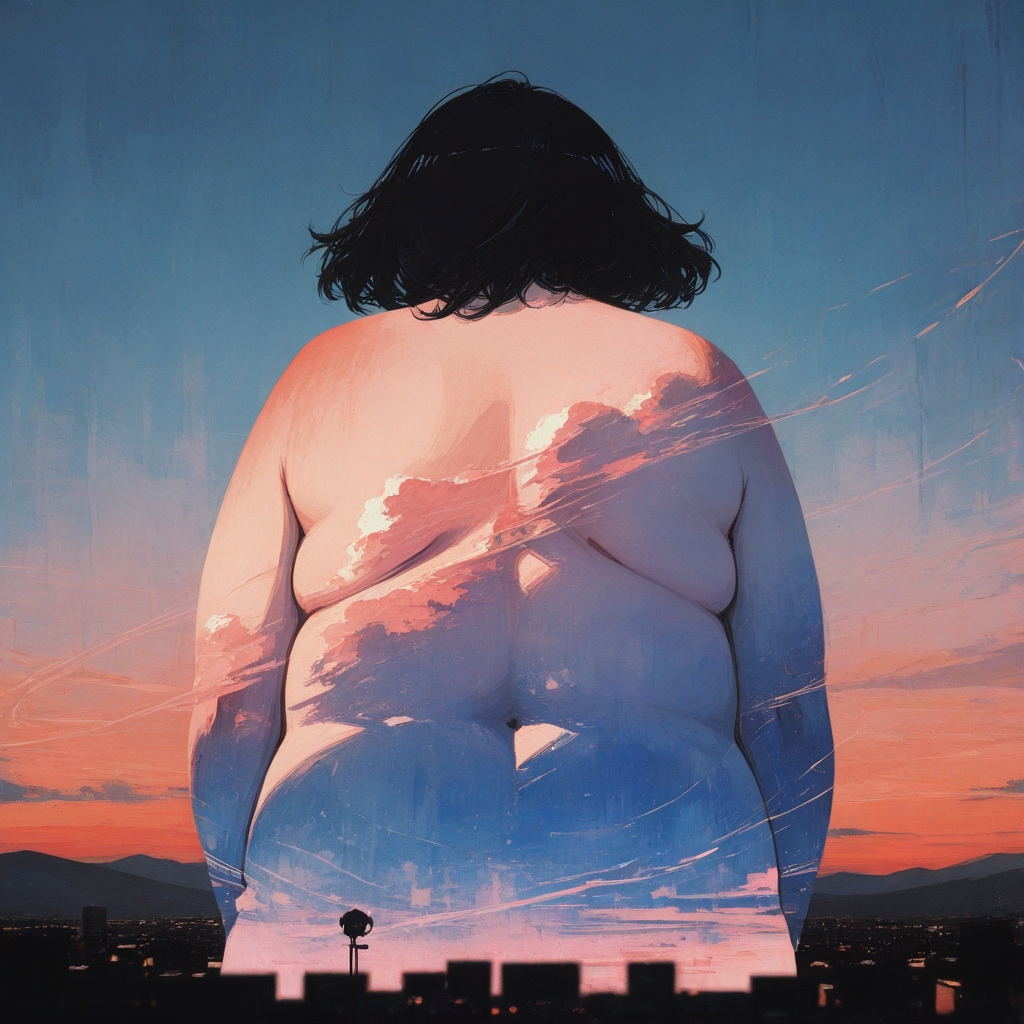 夕暮れ