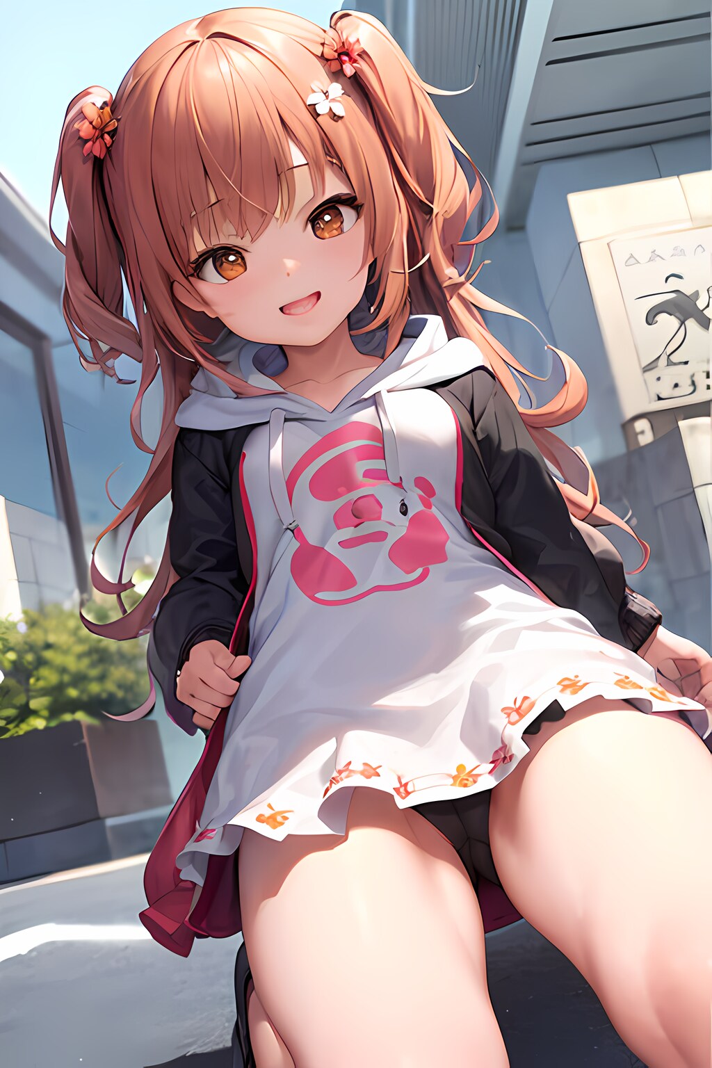 見せパンです
