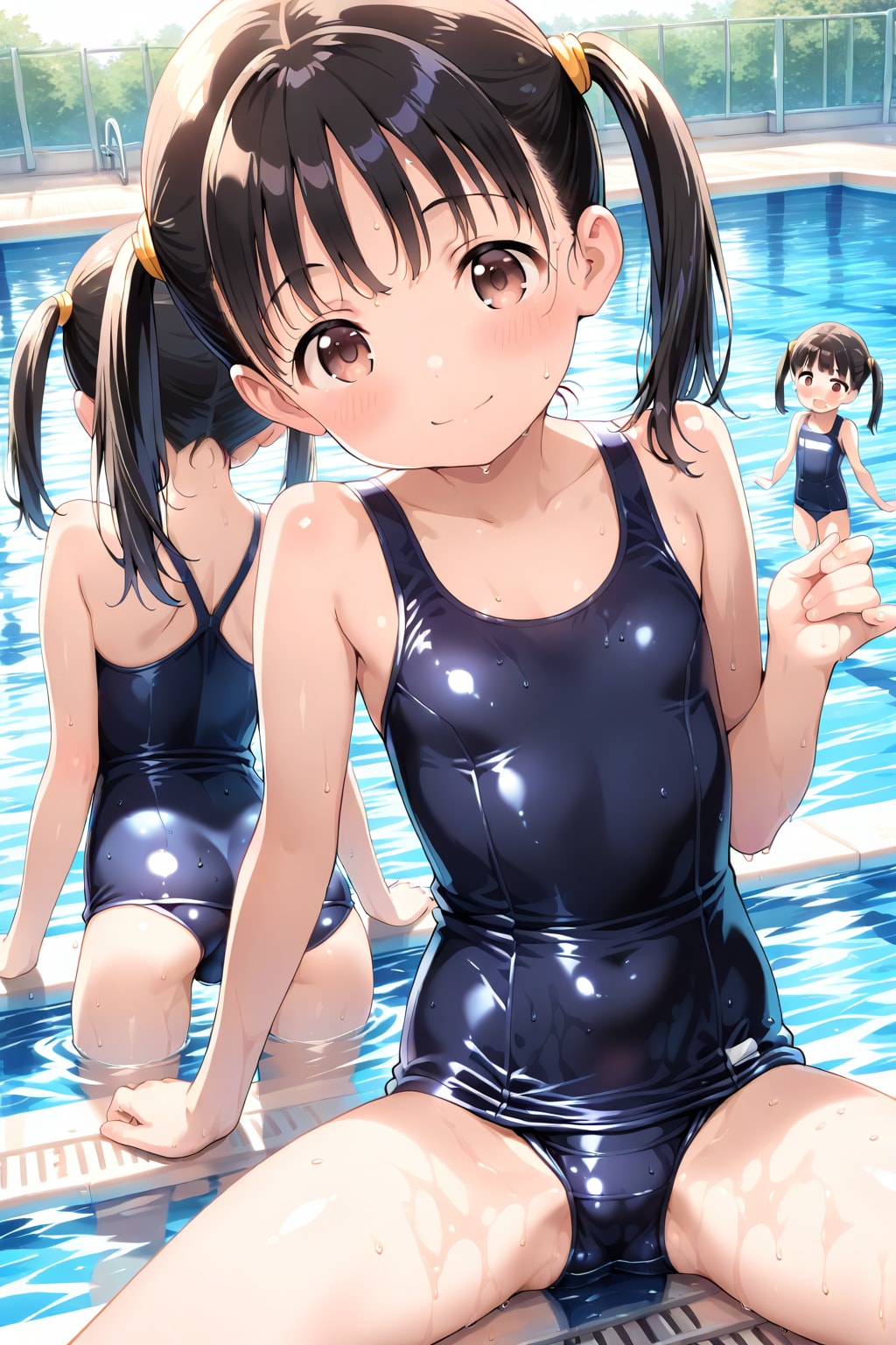 スク水美少女